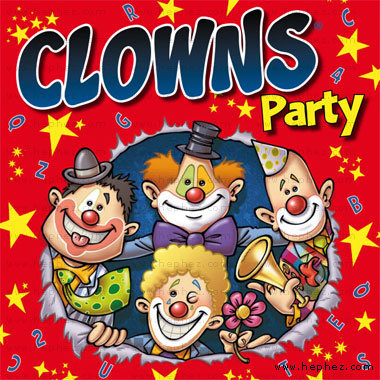illustration jeu clowns